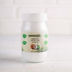 Hindistan Cevizi Yağı (Katkısız, Soğuk Sıkım Hindistan Cevizi Yağı) 300gr