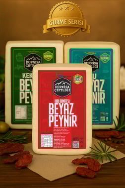 KampanyaDupnisa ÇiftliğiKuru Domatesli, Dereotlu ve Kekikli Beyaz Peynir - Avantajlı Paket
