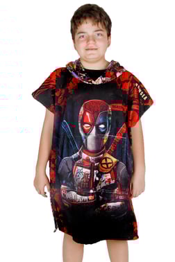 Snowsea SP1043 Deadpool Plaj Havlusu, Sörf Pançosu