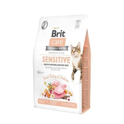 Brit Care Hipoalerjenik Sensitive Hindi ve Somonlu Tahılsız Hassas Kedi Maması 7 Kg
