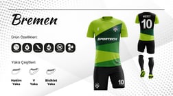 SPORTECH BRMN Dijital Futbol Forma Takımı