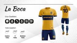 SPORTECH LABCCA Dijital Futbol Forma Takımı