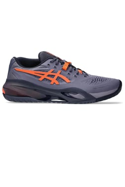 Asics Asics Gel Resolutinon X Erkek Gri Mor Tenis Ayakkabısı