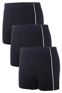 3 lü Erkek Bambu Likralı Esnek Boxer Seti 413