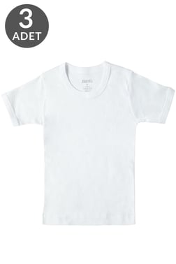 Tolin 3 Lü Paket %100 Pamuk Erkek Çocuk Fanila 330