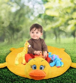 Bebek Oyun Halısı 120 cm Civcivli Oyun Matı (%100 Yerli) Fiyatı