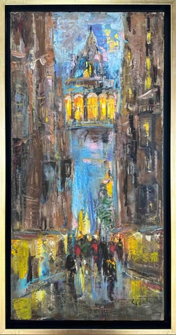 Sempatik Galata | Yağlı Boya Tablo