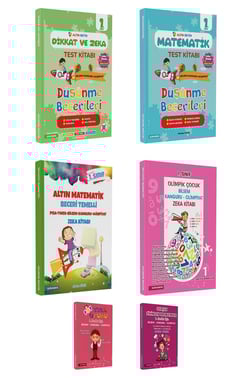 1. Sınıf Kanguru Matematik Kitap Seti | Bilsem Kanguru Matematik Hazırlık