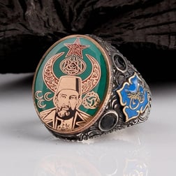 Abdülhamid Han Özel Üretim Gümüş Yüzük