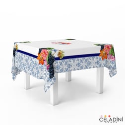 Majolica Serisi Masa Örtüsü Kumaşı
