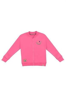 BeetleBeez-Sweet Dreams Zipped Sweatshirt-Pink