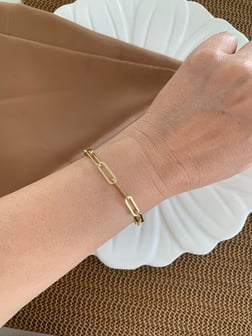 Vip Gold Ataç Zincirli Bileklik