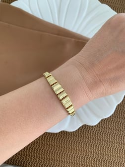 Vip Gold Plaka Tasarım  Bileklik