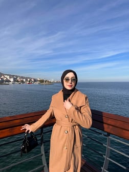 Tarçın  Şal Yaka Kaban