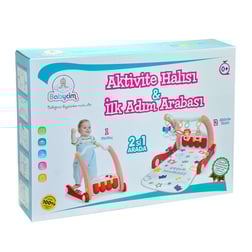 Aktivite Halısı&İlk Adım Arabası -Pembe