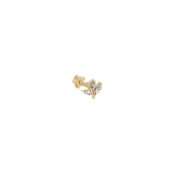 Çiçek Altın Tragus Küpe