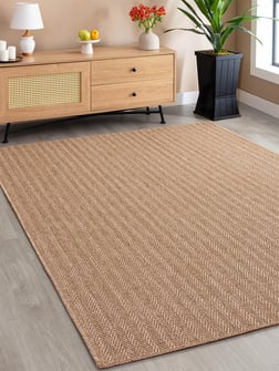 SARAZ HALI Saraz Halı SRZ-0503 Balık Sırtı Jüt Tabanlı Hasır Dokuma Örme Bohem Antialerjik Halı Kilim