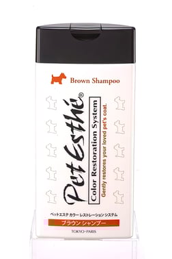 Pet Esthé Color Restoration System Brown Renk Onarımı Sistemi Kahverengi Köpekler için Şampuan 400 ml