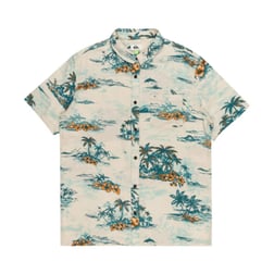 Quiksilver Longmanhill Ss Erkek Krem Gömlek