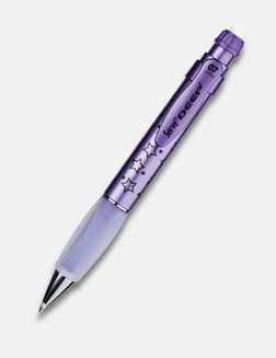 Serve Deep Metalik Versatil Kalem 0.7mm Mor Yıldız Desen