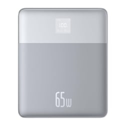 Baseus Blade2 65W 12.000 mAh Dijital Ekranlı Powerbank Gümüş