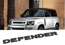 LAND ROVER NEW DEFENDER ÖN KAPUT YAZISI MAT SİYAH