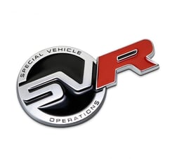 RANGE ROVER SPORT ÖN PANJUR ÜSTÜ SVR LOGO AMBLEM