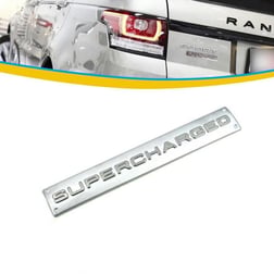 RANGE ROVER SUPERCHARGED GRİ PLAKA GRİ ARKA YAZI