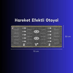 Diorama Mat / Pad Otoban Hız Efektli