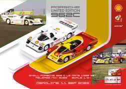 Sparky Porsche 962c #17 #18 Set Le Mans 1988 Dunlop Cup 1987