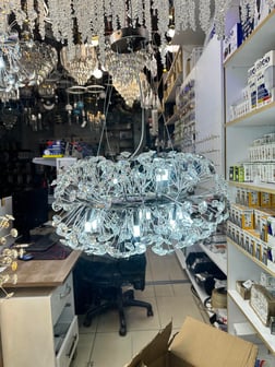 HBY-453 500 Lüks Modern Kristal Avize