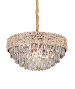 Sarkıt Kristal Taşlı Lüx Avize 60 Cm HBY 661