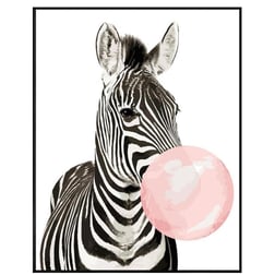 Sayılarla Boyama Seti Pembe Sakız ve Zebra 60x75cm