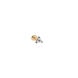 Paiz14 K Altın Piercing