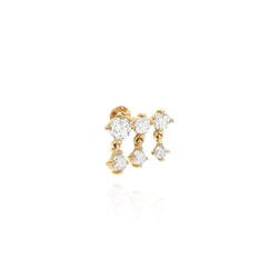 Paiz14 K Altın Piercing
