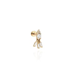 Paiz14 K Altın Piercing