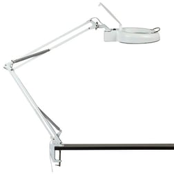 8606C-D 220 VOLT 3 DİOPTER 80 LEDLİ MASA ÜSTÜ AKROBAT BÜYÜTEÇ (4767)