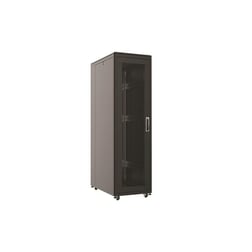 AGER 32U   2li Fan 800x1000mm Dikili Tip Siyah Kabinet Vega AG-VB32U8010S1 Cam Kapak