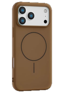 CPT05 Apple iPhone 17 Pro Max Jully Magsafe Kapak - Kahverengi