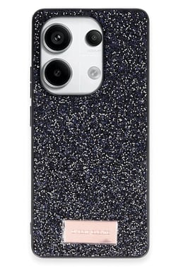 Onegif Xiaomi Redmi Note 13 Pro 4G Bright Simli Kapak - Siyah