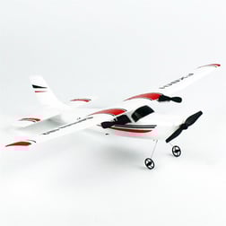 FX801 Cessna 182, 40 cm. Kanat, 30 cm. Epo Gövdeli, 3.7 Volt 300 mAh Batarya, Usb Şarj Aletli, 3 Kanallı 2.4Ghz Uzaktan Kumanda