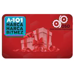 Oso GiftA101A101 Market Kurumsal Hediye KartıA101 Market Hediye Kartı Sanal