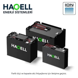 HACELL 25,6V 150Ah 660x145x687 Li-ION Forklift Aküsü A1.1033