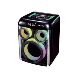 : ACS-7 50W Gücünde 8”inch Hoparlörlü Mikrofonlu, RGB Işıklı Bluetooth Hoparlör 