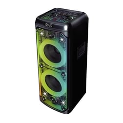 ACS-5 100W Gücünde 2x+2 10”inch Hoparlörlü Kumandalı, RGB Işıklı Bluetooth Hoparlör 