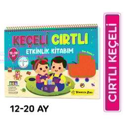 12-20 Ay İlk Cırt Cırtlı - Keçeli Etkinlik Kitabım