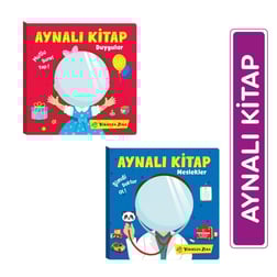 Aynalı Kitap 2'li Set (Duygular - Meslekler)
