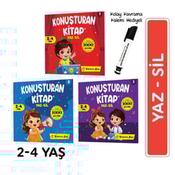 Konuşturan Kitap Yaz Sil Serisi