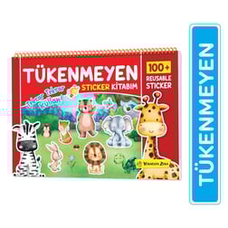 Tükenmeyen Sticker Kitabım (100+ Tekrar Tekrar Kullanılabilen Sticker)