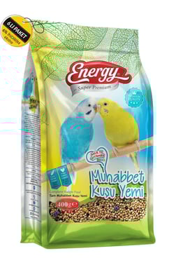 Super Premıum Energy Muhabbet Kuşu Yemi 400 G Özel Koli (6 Adet)